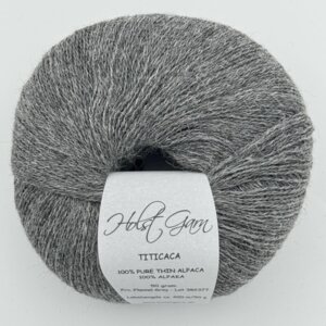 Holst garn Titicaca Alpaca 004 Flannel Grey