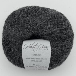 Holst garn Titicaca Alpaca 005 Slate Grey