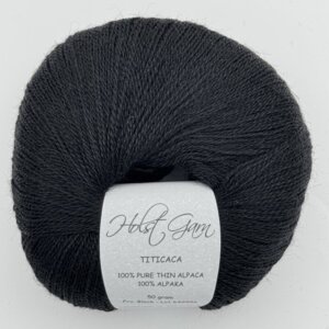 Holst Garn Titicaca Alpaca 006 Black