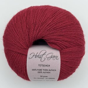 Holst garn Titicaca Alpaca 057 Carmine