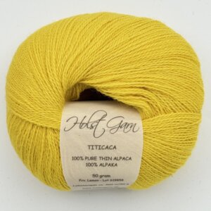Holst Garn Titicaca Alpaca 073 Lemon REDUNDANT