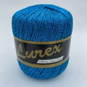 Lurex Glittery Yarn 05 Turquoise