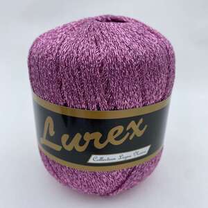 Lurex Glittery Yarn 12 Light Purple