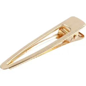 (068) Hairclips gold-plated