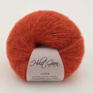 Holst Garn Lucia Alpaca/Silke/Uld/Yak 23 Papaya