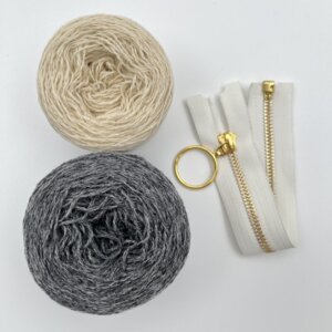 YOUR CHOICE - Pebbles Clutch Kit - Flannel Grey