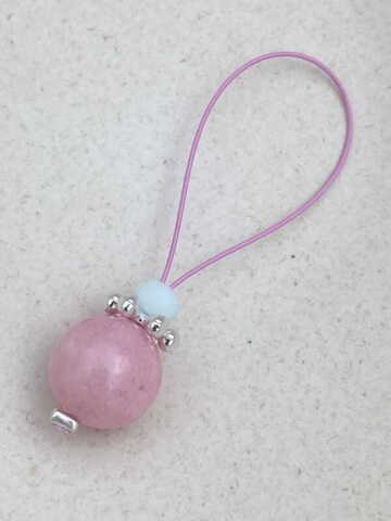 Pink Quartz - fits needle 2-10 mm