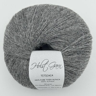 Holst Garn Titicaca Alpaca 004 Flannel Grey