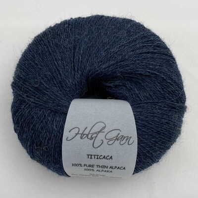Holst Garn Titicaca Alpaca 19 Carbon Blue