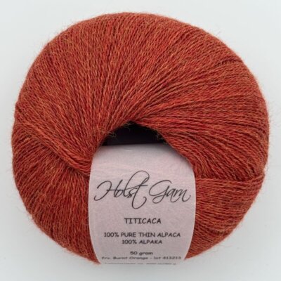 Holst Garn Titicaca Alpaca 053 Burnt Orange
