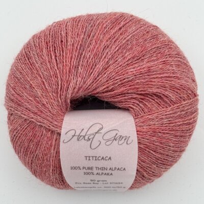 Holst Garn Titicaca Alpaca 075 Rose Bay REDUNDANT