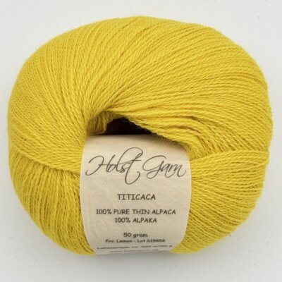 Holst Garn Titicaca Alpaca 073 Lemon REDUNDANT