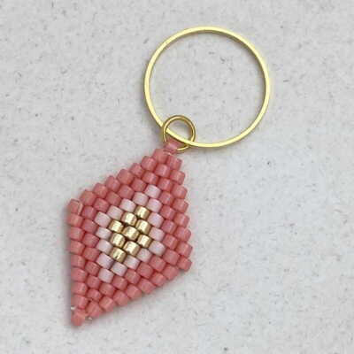 Peach & gold - fits needle 2-12 mm