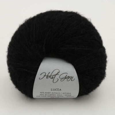 Holst Garn Lucia Alpaca/Silk/Wool/Yak 12 Liquorice