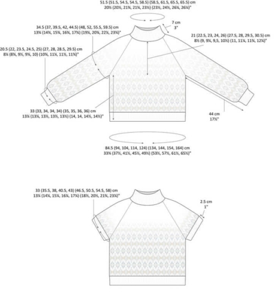 Yarn-kit for Old Compass Sweater