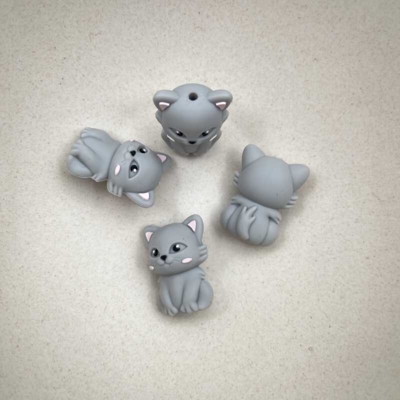 Grey cat 3D