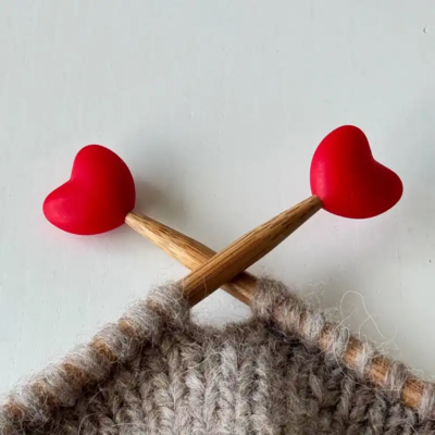 Heart (Christmas red)