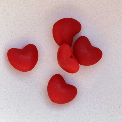 Heart (Christmas red)