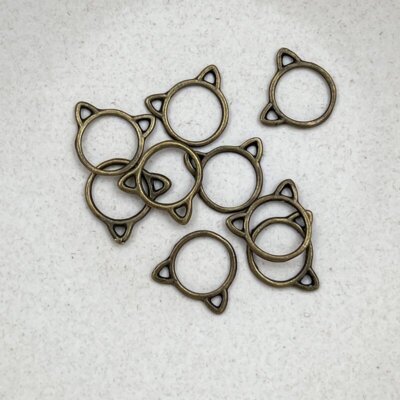 Markør-ring Kat - passer på pind 2-8 mm