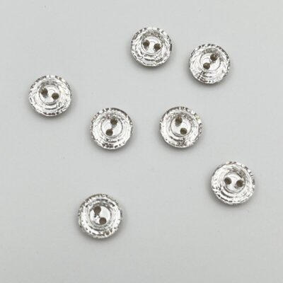 Button - Round swarovski 10 mm