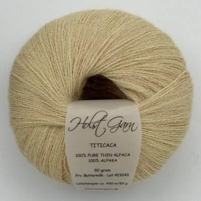 Holst Garn Titicaca Alpaca 050 Buttermilk