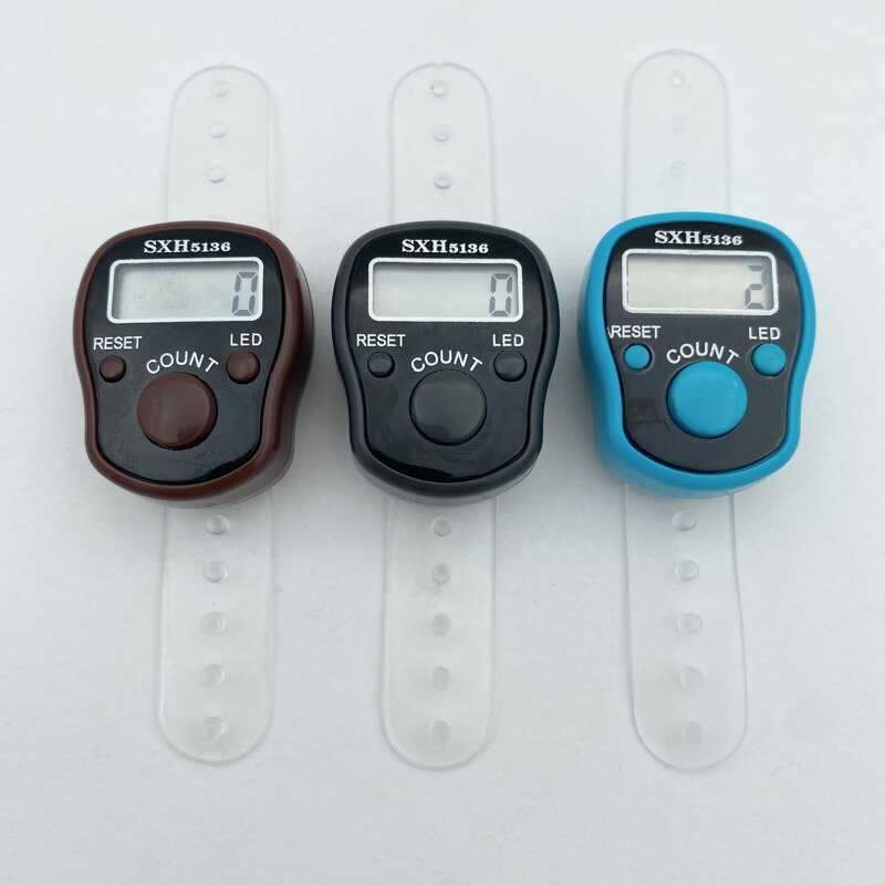 Electronic Finger Counter 5 Digit LED Electronic Finger Counter at