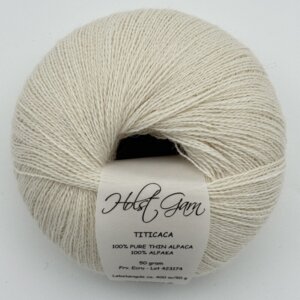 Holst Garn Titicaca Alpaca 001 Ecru