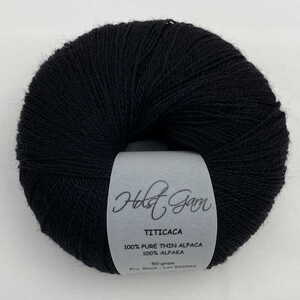 Holst Garn Titicaca Alpaca 05 Black