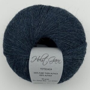 Holst Garn Titicaca Alpaca 024 Carbon Blue