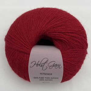 Holst garn Titicaca Alpaca 31 Carmine