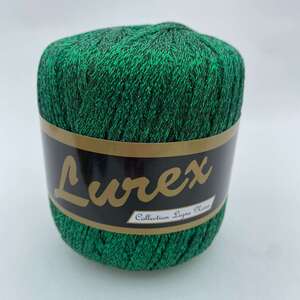 Lurex Glimmergarn 08 Mørk grøn