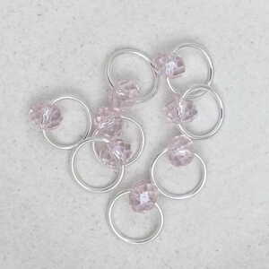 Pink Crystal - fits needle 2-5 mm