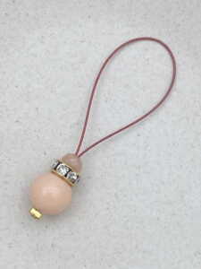 Peach south sea shell - fits needle 2-12 mm