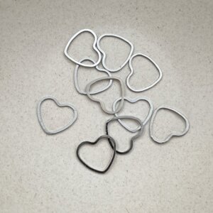 Marker-ring Silver Heart
