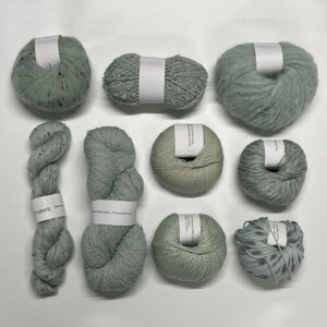 One of a kind - Unik garnpakke 21 Lys Turkis