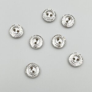 Knap - Swarovski rund 10 mm