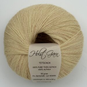 Holst Garn Titicaca Alpaca 050 Buttermilk